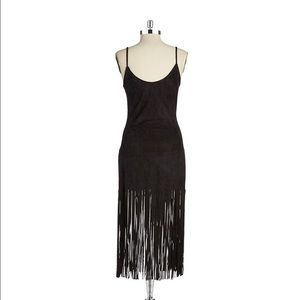 Black Fringe Dress